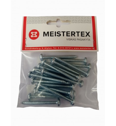 Savisriegiai DIN7981 4,8 x 45; 20 vnt Savisriegiai DIN7981 4,8 x 45; 20 vnt