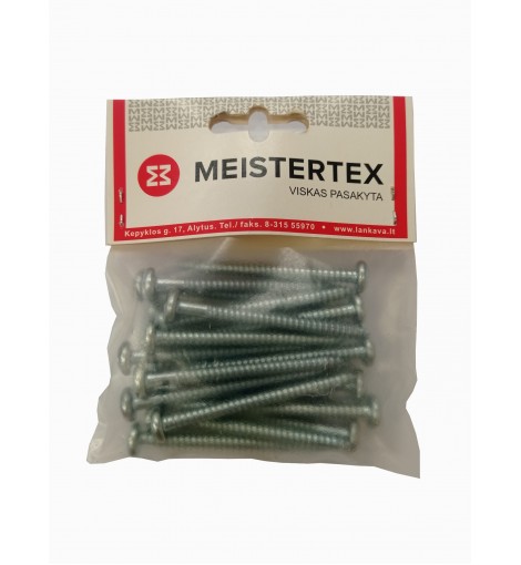 Savisriegiai DIN7981 5,5 x 60; 20 vnt. Savisriegiai DIN7981 5,5 x 60; 20 vnt.