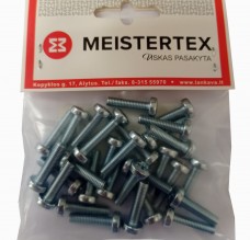 Sraigtas DIN7985  M5 x 30 mm, 30 vnt. 