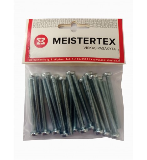 Sraigtas DIN7985  M5 x 50 mm, 20 vnt. 