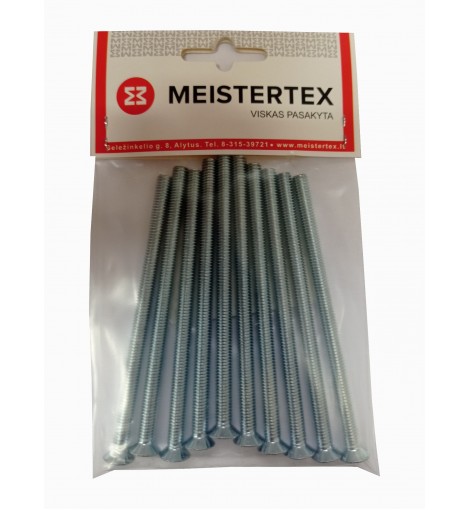 Sraigtas DIN965c. M6 x 100 mm, 10 vnt. 